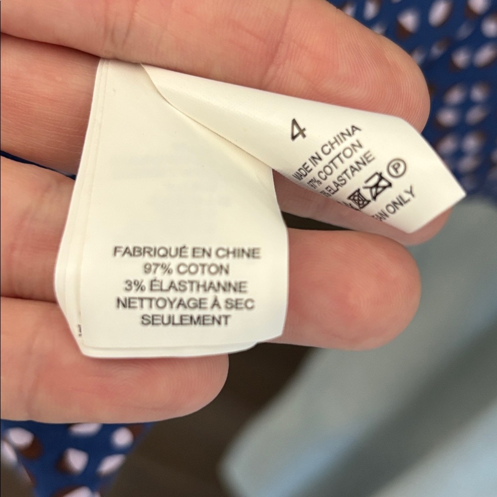Kate Spade New York Geo Dot Poplin/Dress - Picture 9 of 16